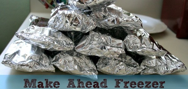 Make Ahead Meal ~ Freezer Burritos