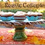 Simple Rustic Cakeplate