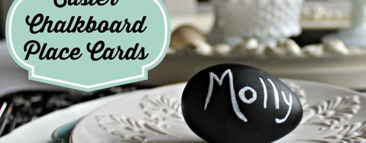 Easter Chalkboard Place Cards