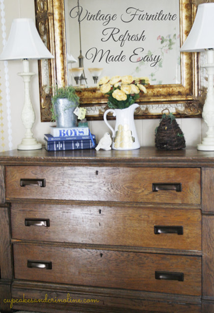 How to Give Vintage Furniture a Quick Makeover