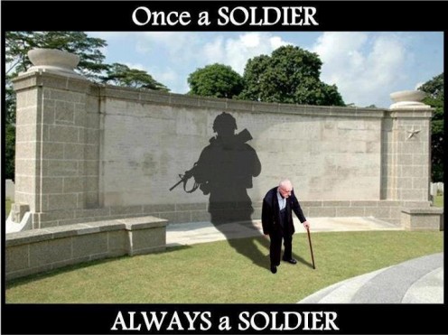 Once a Soldier Always a Soldier