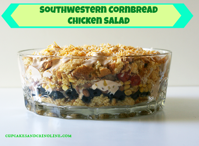 Southwestern Cornbread and Chicken Salad