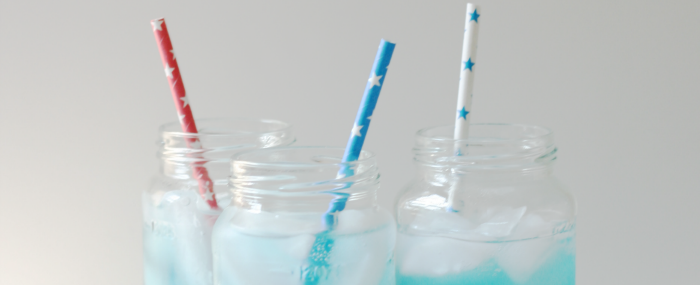 Easy-to-Make Red, White and Blue Beverages